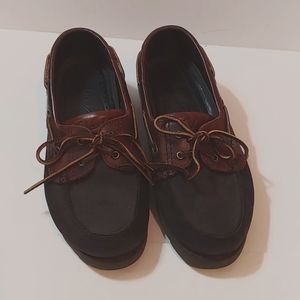 9w men clarks boat shoes